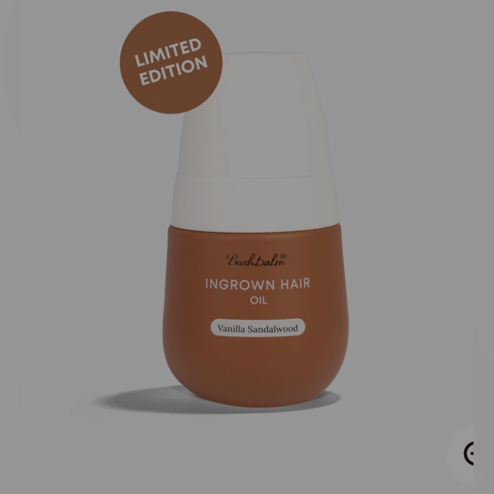 🤎2for $50 🤎 Bushbalm Ingrown Hair Oil - Vanilla Sandalwood